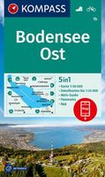 Wandelkaart 1B Bodensee-Ost | Kompass - thumbnail