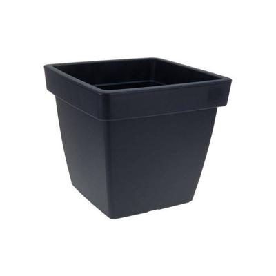 Bloempot vierkant 39x39x35cm Antraciet