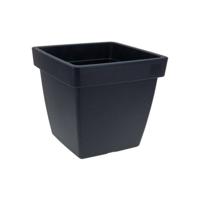 Bloempot vierkant 39x39x35cm Antraciet