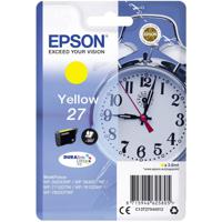 Epson Alarm clock Singlepack Yellow 27 DURABrite Ultra Ink - thumbnail