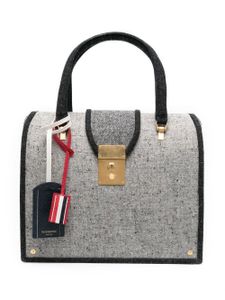 Thom Browne sac Mrs. Thom en laine - Gris