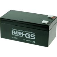 Fiamm PB-12-3,4-4,8 Loodaccu 12 V 3.4 Ah Loodvlies (AGM) (b x h x d) 134 x 66 x 65 mm Kabelschoen 4.8 mm Onderhoudsvrij, Geringe zelfontlading - thumbnail