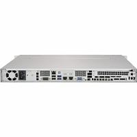 Supermicro SuperServer 1019S-MC0T Intel® C236 LGA 1151 (H4) Rack (1 U), zwart, metaal