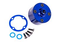 Traxxas - Carrier, differential (aluminum, blue-anodized) (TRX-9581X)