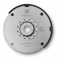 FEIN HSS-zaagblad Ø 100 mm, VE 1 st., opname StarlockPlus, bimetaal voor lange levensduur. Geschrankte houtvertanding.