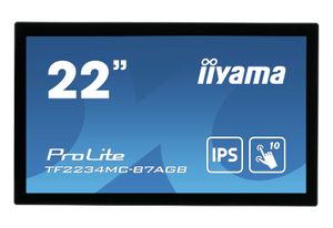 Iiyama ProLite TF2234MC-B7AGB LED-monitor Energielabel F (A - G) 55.9 cm (22 inch) 1920 x 1080 Pixel 16:9 8 ms DisplayPort, VGA, HDMI, USB IPS LED