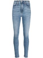 Calvin Klein Jeans jean skinny à taille haute - Bleu - thumbnail