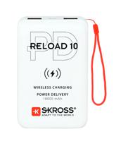 Skross Reload 10 PD, Qi Powerbank 10000 mAh Li-ion Wit Statusweergave - thumbnail