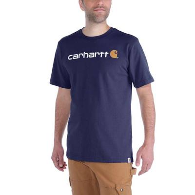 Core Logo Navy T-Shirt Heren Core Logo Navy T-Shirt Heren