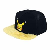 Pokémon Uniseks hoed Pikachu Wink Geel Zwart One Size, zwart, XL-XXL