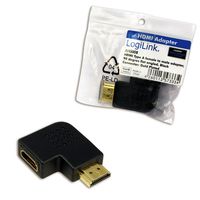 LogiLink AH0008 kabeladapter/verloopstukje HDMI haaks links - thumbnail