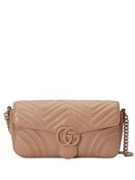 Gucci mini GG Marmont shoulder bag - Tons neutres