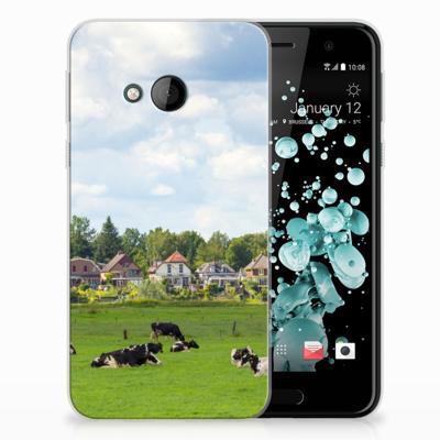 HTC U Play TPU Hoesje Koeien HTC U Play TPU Hoesje Koeien