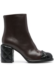 Paul Warmer bottines Coco 85 mm en cuir - Marron