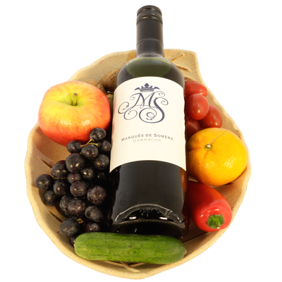 Fruitschaal rode wijn Fruitschaal rode wijn