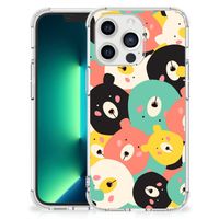 iPhone 13 Pro Max Stevig Bumper Hoesje Bears - thumbnail