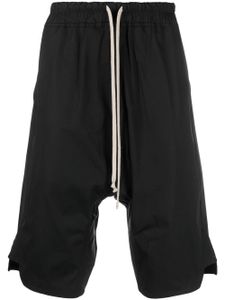 Rick Owens short de sport à lien de resserrage - Noir