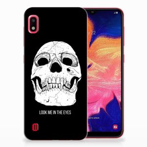 Silicone Back Case Samsung Galaxy A10 Skull Eyes