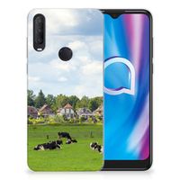 Alcatel 1S (2020) TPU Hoesje Koeien