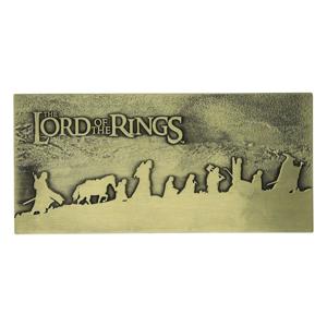 Lord Of The Rings The Fellowship Plaque Limited Edition