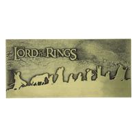 Lord Of The Rings The Fellowship Plaque Limited Edition - thumbnail