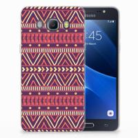 Samsung Galaxy J5 2016 TPU bumper Aztec Paars