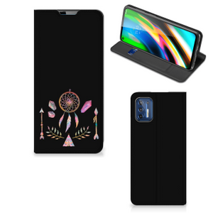 Motorola Moto G9 Plus Magnet Case Boho Dreamcatcher