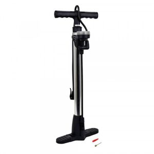 Luxe fietspomp met manometer