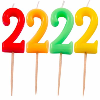 Cijferkaarsje 2 jaar