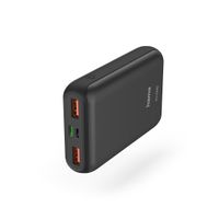 Hama PD10-HD Powerbank 10000 mAh LiPo USB-A, USB-C Antraciet