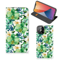 iPhone 12 Pro Max Smart Cover Orchidee Groen - thumbnail