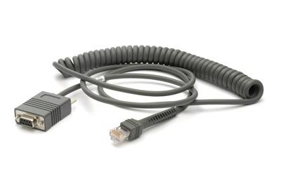 Seriële kabel - DB-9 (V) - 2.7 m - opgerold - voor Symbol LS3478; Cyclone M2004; Digital Scanner DS 34XX, DS 66XX, DS3478, DS6707, DS6708 Seriële kabel - DB-9 (V) - 2.7 m - opgerold - voor Symbol LS3478; Cyclone M2004; Digital Scanner DS 34XX, DS 66XX, DS3478, DS6707, DS6708