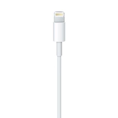 Apple iPod, iPhone, iPad Aansluitkabel [1x USB-A 2.0 stekker - 1x Apple dock-stekker Lightning] 0.50 m Wit