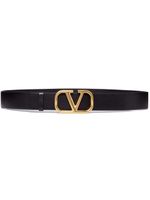 Valentino Garavani ceinture VLogo Signature en cuir - Noir