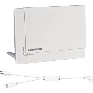 Kathrein BZD 32 Actieve DVB-T/T2 platte antenne Binnen Versterking: 18 dB Wit