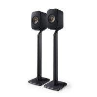 KEF Combi Deal S1 Stand + LSX II Wireless Stereo Speakers - Zwart - thumbnail