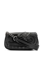 CHANEL Pre-Owned sac porté épaule Camellia No.5 - Noir - thumbnail