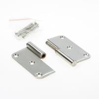 Intersteel Paumelle RVS links 89 x 89 x 2,5mm knoop 12mm