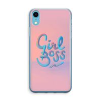 Girl boss: iPhone XR Transparant Hoesje