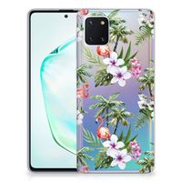 Samsung Galaxy Note 10 Lite TPU Hoesje Flamingo Palms - thumbnail