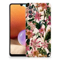 Samsung Galaxy A32 4G | A32 5G Enterprise Editie TPU Case Flowers - thumbnail