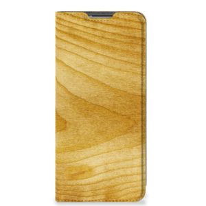 OPPO Find X5 Lite | Reno7 5G Book Wallet Case Licht Hout