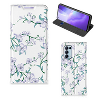 OPPO Find X3 Lite Uniek Smart Cover Blossom White