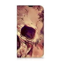 Mobiel BookCase iPhone 13 Pro Skullhead - thumbnail