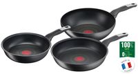 Tefal G25591 Unlimited pannenset 3-delig (koekenpan 24/28, wokpan 28) - inductie