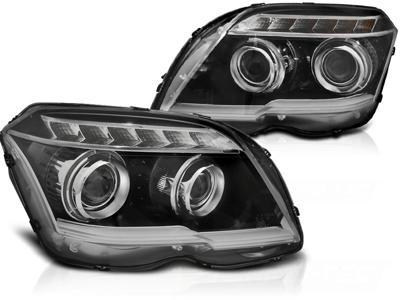 Tuning-Tec Koplampen met parkeerlicht MERCEDES GLK X204 06 08-08 12 ZWART