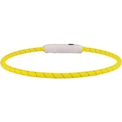 Halsband Visio Light Nylon Geel 33 tot 63 cm lengte x 8 mm breedte Flamingo Geel Halsband Visio Light Nylon Geel 33 tot 63 cm lengte x 8 mm breedte Flamingo Geel