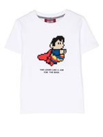 Mostly Heard Rarely Seen 8-Bit t-shirt Mini Super à slogan imprimé - Blanc