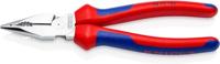 KNIPEX 08 25 185 spitse kombitang met meer-componentengrepen verchroomd 188 mm