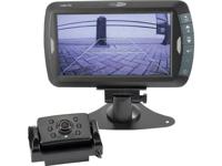 Caliber Draadloos achteruitrijcamerasysteem 2 camera-ingangen, Automatische witbalans, Diafragma F 2.0, Vrij verstelbare kogelcamera, Extra IR-verlichting,